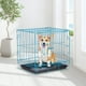 thumbnail image 4 of Jaula plegable con inodoro para perros, caniches, perros pequeños y medianos, gatos, conejos y mascotas (azul), 4 of 5