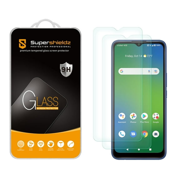 (2 Pack) Supershieldz Designed for Cricket Innovate E 5G Tempered Glass Screen Protector, Anti Scratch, Bubble Free