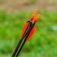 thumbnail image 6 of Uxcell Arrow Vanes Arrow Fletching 2" Water Drop Shape TPU for Hunting DIY Shooting(Fluorescent Green, Pack of 100), 6 of 7