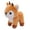 Khaki, variant on Brown Christmas Deer Plush Toy Cute Mini Deer Doll Forest Animal Stuffed Toy For Christmas Decoration Kids Birthday Gift 3.94X3.94X2.76 Inch 0.055Lb