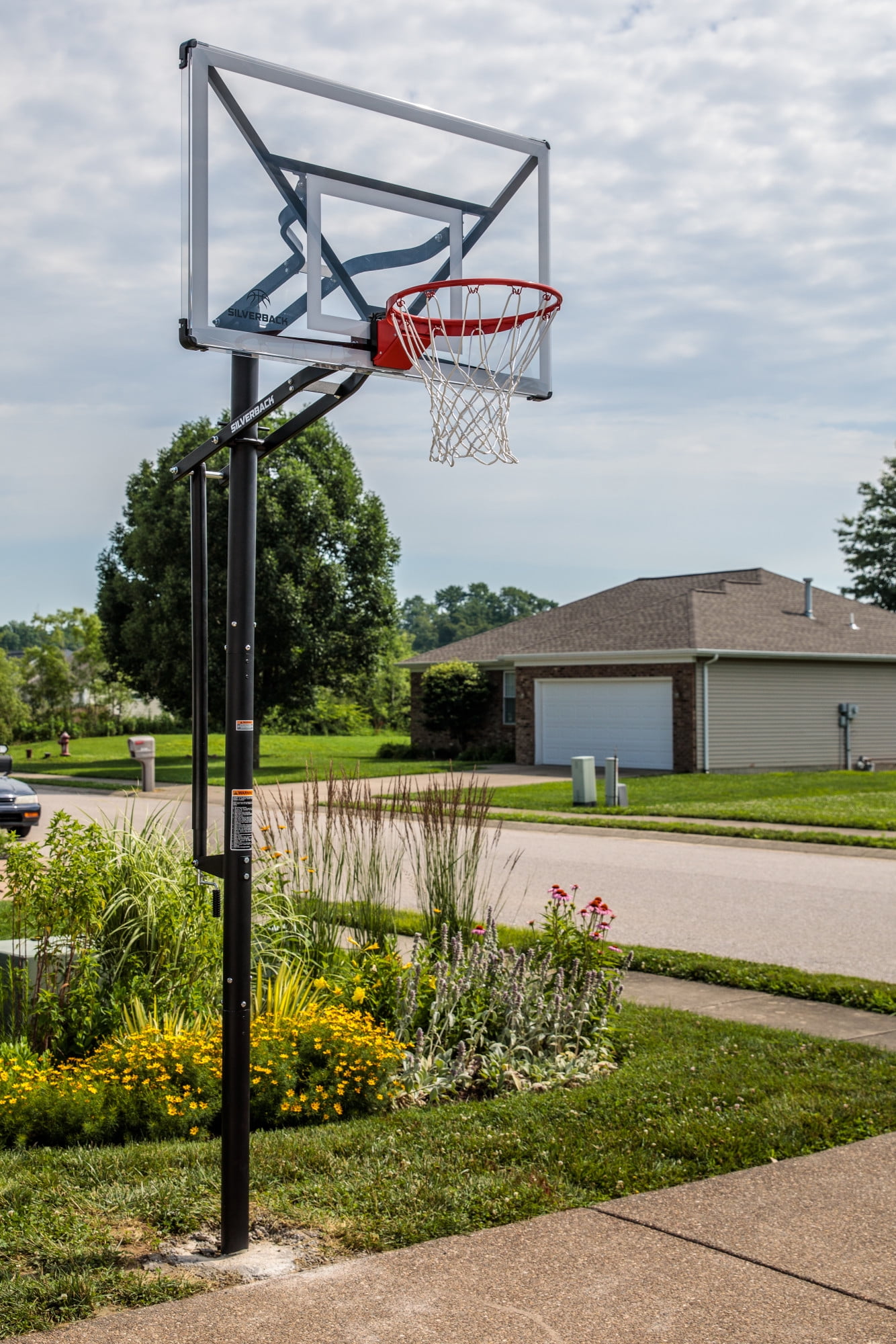 Silverback Nxt 54 In Ground Basketball Hoop