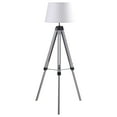 thumbnail image 4 of Dayton 56-inch Empire Shade Metal Tripod Floor Lamp Grey, 4 of 5