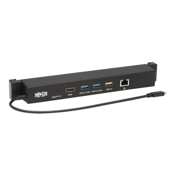Tripp Lite Microsoft Surface USB station d'Accueil -C pour - HDMI 4K, USB 3.2 Gen 2, Hub USB-A, GbE, 100W PD Charging, Noir - station d'Accueil - USB-C 3.2 Gen 2 - HDMI - GigE