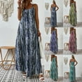 thumbnail image 2 of Vintage Print Summer Fashion Dresses for Women, 2 of 4