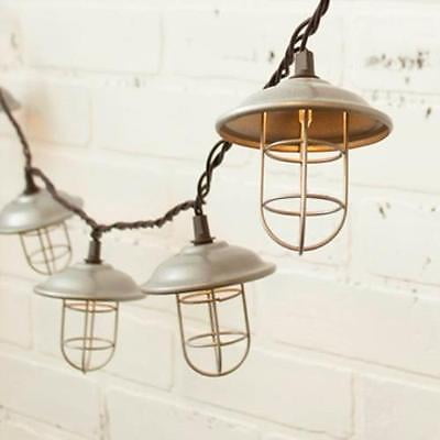 String Lights Nautical Cage 6 Feet Outdoor Plug In Warm White String Lights Nautical Cage 6 Feet Outdoor Plug In Warm White