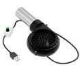 thumbnail image 3 of BIBABLYKE USB5V BBQ Blower With USB Cable Handheld Fan Fire Bellows Tool For Outdoor Cooking And Camping BBQ Fan, 3 of 7