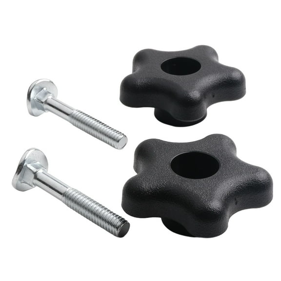 AOQIANLAN 92-2260 Bolt 106-4161 Knob For Toro Machines Black Plastic Knob Knob And Screw Set Knob With Screws For Toro 38516