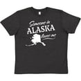 thumbnail image 3 of Inktastic Someone in Alaska Loves Me Youth T-Shirt, 3 of 5
