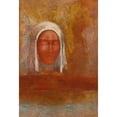 thumbnail image 2 of Odilon Redon 18x24 Gold Ornate Framed and Double Matted Museum Art Print Titled - The Virgin of Aurore (circa 1890), 2 of 4