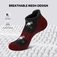 thumbnail image 4 of KOITHOT 12 Pair Men Ankle Socks Cushioned Breathable Low Cut Athletic Socks for Men Size 10-13, 4 of 7