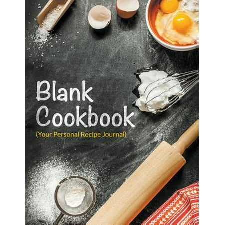 blank cookbook your personal
