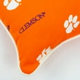 thumbnail image 5 of Clemson Tigers College Covers Indoor or Outdoor Decorative Pillow 16 in x 16 in, 5 of 6