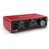 Focusrite Scarlett 2i2 (3rd Gen) USB Audio Interface with Pro Tools | First