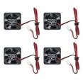 thumbnail image 1 of DC Brushless Cooler Fan, Low Noise 2pin Terminal 3010 DC Cooling Fan Universal Safe Stable  For 3D Printer For Extruder Hot End DC 12V,DC 24V, 1 of 8