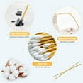 thumbnail image 5 of PINGMIC 500 Count Long, Lint-Free Bamboo Cotton Swabs with Absorbent Applicators in Storage Box, 5 of 8