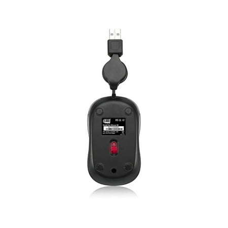UPC: 0783750009294 | Adesso iMouse S8R – USB Illuminated Retractable Mini Mouse