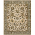 thumbnail image 2 of SAFAVIEH Classic Cordelia Floral Wool Area Rug, Ivory/Light Blue, 8' x 10', 2 of 11