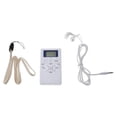 thumbnail image 4 of 2pcs de mano con auricures Auricures Sa de audio portátil Reproductor de + Gris, 4 of 10