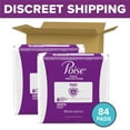 thumbnail image 3 of Poise Incontinence Pads for Women, 5 Drop Maximum Absorbency, Long Length, 84 Count, 3 of 9