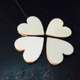 thumbnail image 6 of Ludlz 100Pcs Wooden Love Heart Shape Embellishment Plaques Wedding Craft 20/30/40mm, 6 of 7