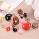 thumbnail image 5 of 100set 14mm Narices de Seguridad Triangulares Grandes de Plástico Rosa con Arandela para Manualidades de Muñecas de Peluche, 5 of 7