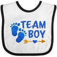 thumbnail image 3 of Inktastic Team Boy Boys or Girls Baby Bib, 3 of 4
