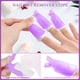 thumbnail image 3 of Juego de pinzas para quitar esmalte de uñas, pinzas para quitar esmalte de uñas de gel UV, herramienta para envolver uñas acrílicas, color morado, 3 of 5