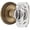 Gold, variant on Grandeur Solbcc_Prv_238_Cs Baguette Crystal Solid Brass Privacy Door Knob Set - Brass