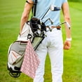 thumbnail image 5 of Lsque Cute Poodle Dog Premium Golf Towel - Ultra Absorbent and Quick Drying Microfiber Towel with Carabiner - Gift for Men -24" X 16", 5 of 8