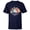 Navy, variant on Disney Princess Sparkle Squad Christmas Gifts Winter Holiday - Short Sleeve T-Shirt for Kids - Customized-Royal