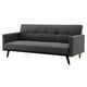thumbnail image 1 of Sofá Cama Reclinable 3 Personas Sillón Minimalista 2 Posiciones Kingshouse gris, 1 of 8