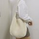 thumbnail image 4 of Bolso de hombro para mujer Bolso de crochet hecho a mano Bolso de hombro grande Bolso de lona Bolso de mano lindo Blanco roto, 4 of 5