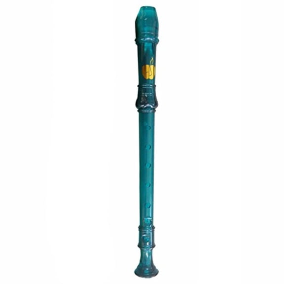 translucent blue 1-piece recorder (age 6 )