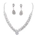 thumbnail image 4 of NUOLUX 1Par Collar Con Aretes De Para Y Eventos Formales Exquisito, 4 of 8