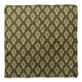 thumbnail image 4 of Bimba Green Floral Damask Pure Silk Printed Scarf Dupatta Head Neck Wrap Bandanas For Women 40 x 40 Inches, 4 of 6