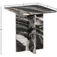 thumbnail image 3 of Meridian Furniture Verona Table d'Appoint Noire, 3 of 34