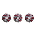 thumbnail image 4 of Baohd Wide Application Wedding Bouquets Elegant For All Occasions Low Maintenance Dark red + darkgray 3Set, 4 of 6