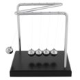 thumbnail image 3 of Noref Z Shape Newtons Cradle Balls Science Psychology Puzzle Pendulum Desk Toy, Balls, Pendulum Balls, 3 of 8