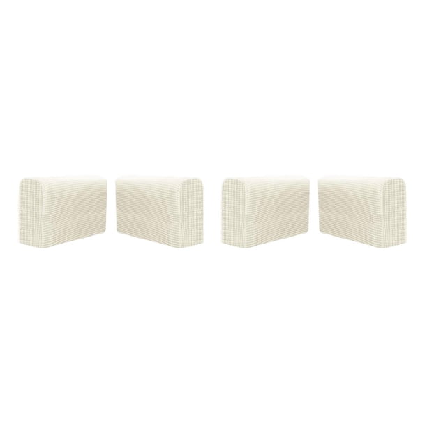 Protectores de brazo para sofá Cateissary funda elástica para sillón negro