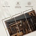 thumbnail image 6 of Elephant Stock Old Carpentry Tools Wall Art - Horizontal Multi Panel Canvas - Living Room Wall Decor - Hobbies And Lifestyle Multi Panel - Gray And Brown Decor - 57" x 36", 6 of 8