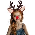 thumbnail image 3 of Christmas clothes Christmas decorations K'ids Reindeer Elegant Style Outfit For Holiday Parties And Festive Events santa suit, 3 of 9