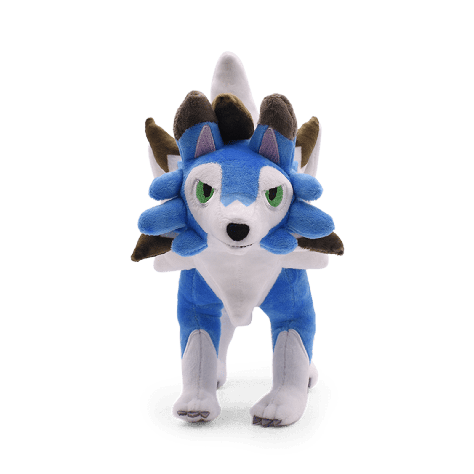 Seekfunning 9 Shiny Lycanroc Pokemon Plush Collection Toys Birthday Gift For Boys Girls Blue Walmart Com