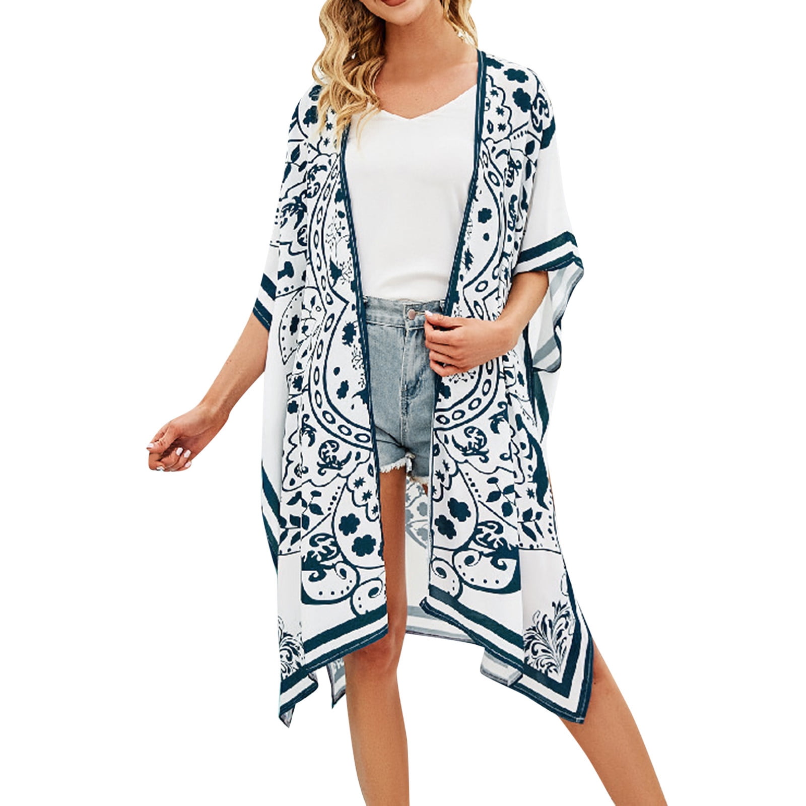 Floral Cardigan for Women Cardigans for Women plus Women Floral Print