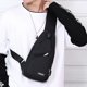 thumbnail image 4 of Guardurnaity Bolsa de pecho para exteriores, tela de poliéster duradera para buscadores de aventuras, bolsa de pecho de gran capacidad, bandolera Bolsas de mensajero y de hombro azul, 4 of 6