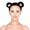thumbnail image 1 of Minkissy 2Pcs Face Headband For Skincare Mouse Ears Hair Hoop For Makeup Sessions, 1 of 6