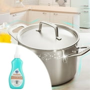 Magic Gel Cleaner for Pots and Pans, Pot and Pan Cleaner for Bottoms, Magic Stainless Steel Cleaner, Black Pot Bottom Cleaner for Cleaning Kitchen Cookware Iron Pot Bottom