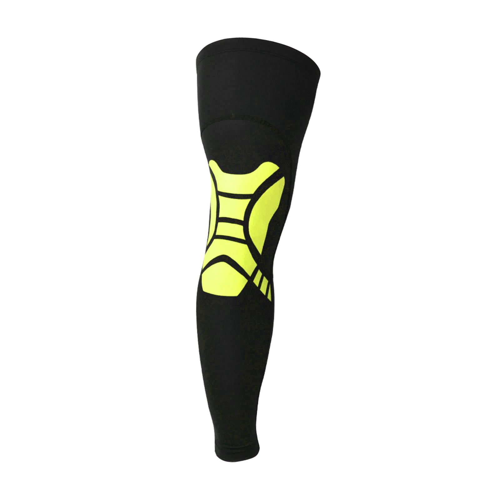 Baoblaze 3x Knee Leg ,Knee Compression Sleeve Support for Men Women with Patella Gel Pads Side Stabilizers Knee Pads for Running Basketball And Other Sports