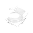 thumbnail image 2 of EXHUMKY Transparent Pouring Shield 1Pack for Stand Mixers Tilt-Head Design Use in Kitchen, 2 of 8