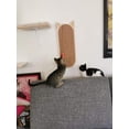 thumbnail image 5 of Rascador para gatos montado en la pared, rascador para gatos de fieltro de madera, almohadilla para rascar vertical para montaje en pared para gatos o gatitos de interior, 5 of 5