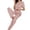 *Pink, variant on Binmer Women's Crew Neck Short Sleeve Pajama Set, Casual 2-Piece Loungewear with Long Pants Black,Women's Plus L